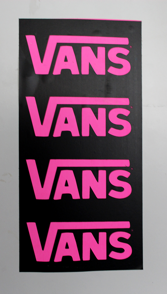 Vans stickers